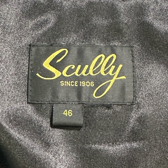 Scully Genuine Leather Western Vest Black - Picture 3 of 11